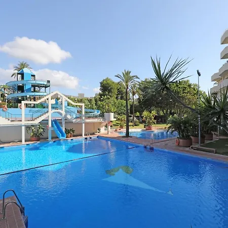 095 - Bright & Comfortable Holiday With Water Park & Sea Views Apartment Benalmadena